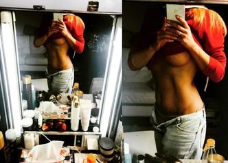 Lady Rozenek pokazuje na Instagramie brzuch i... pierś (FOTO)