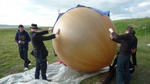 Balonem za 70 złotych w stratosferę! (wideo) 1