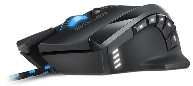 Sharkoon Skiller SGM1: mysz dla zaawansowanych graczy z regulacją wagi i nawet 10800 DPI 2