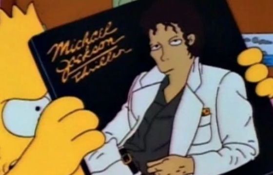 Michael Jackson usunięty z serialu "Simpsonowie"