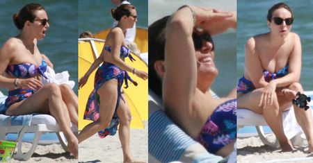 Przyodziana w bikini Anna Czartoryska wypoczywa w Juracie z synem i teściową dwa miesiące po porodzie (ZDJĘCIA)