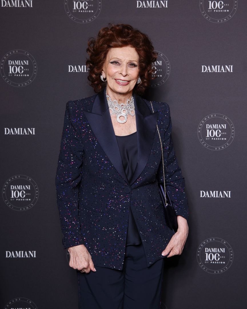 Sophia Loren na zdjęciu wykonanym 14 marca 2024 roku we Włoszech