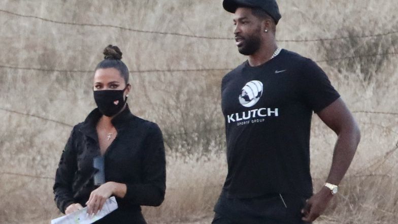 Khloe Kardashian przyłapana z NIEWIERNYM Tristanem Thompsonem na spacerze w Malibu (ZDJĘCIA)
