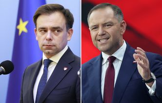 "8 minut teatru politycznego". Minister finansów reaguje na filmik Nawrockiego