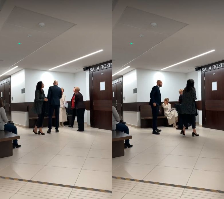 Agnieszka Kaczorowska i Maciej Pela spotkali się w sądzie