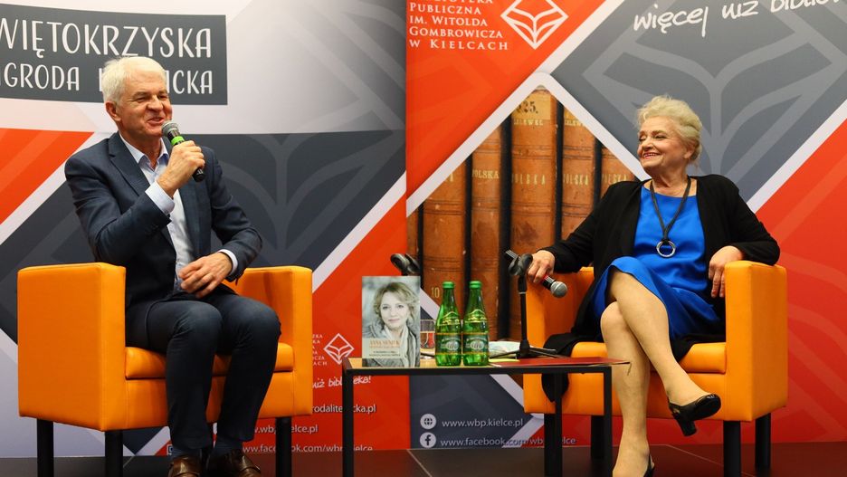Anna Seniuk wraz z Leszkiem Bonarem oczarowali widownię humorem, historiami i charyzmą 