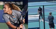 Aryna Sabalenka pojawiła się na korcie w Miami chwilę po tragedii. Do sieci trafiło nagranie