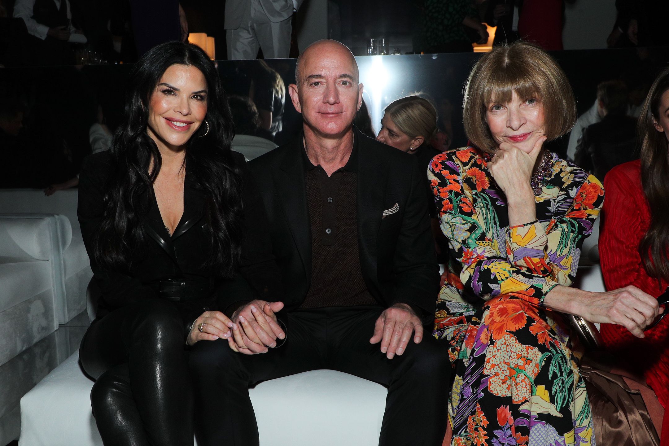 Lauren Sanchez Bezos, Jeff Bezos i Anna Wintour