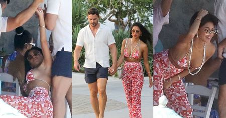 Nicole Scherzinger wystrojona w kusy stanik świętuje z ukochanym 44. urodziny na Mykonos (ZDJĘCIA)