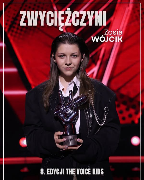 Zosia Wójcik wygrała "The Voice Kids"