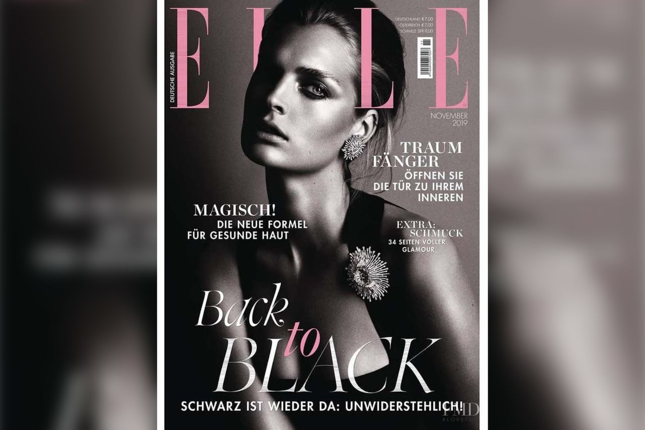 Niemiecki magazyn Elle zasugerował, że czarnoskóre modelki to tylko trend