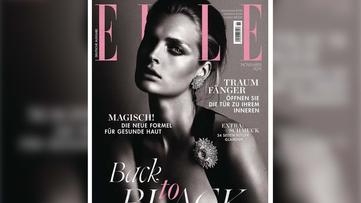 Niemiecki magazyn Elle zasugerował, że czarnoskóre modelki to tylko trend 1