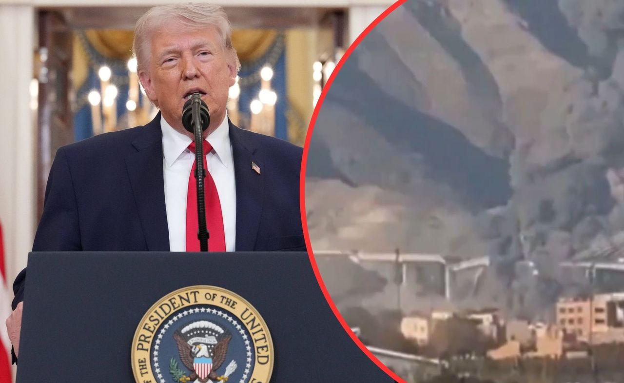 Zniszczony ważny most w Teheranie. Są nagrania