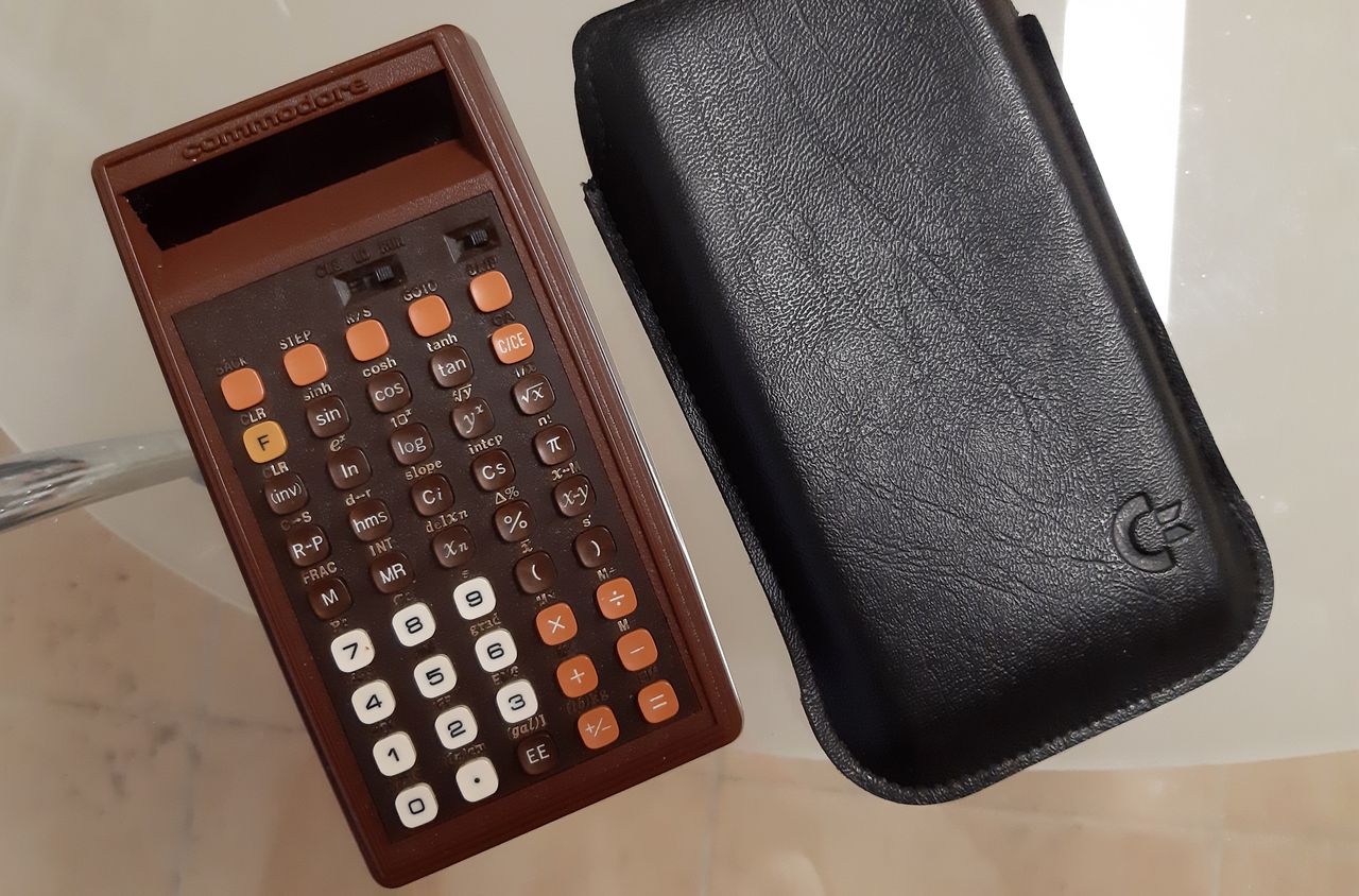 kalkulator Commodre ze zbiorów Jakuba Huberta