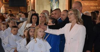 Pierwsza komunia święta odbyła się w kościele św. Antoniego w Zduńskiej Woli