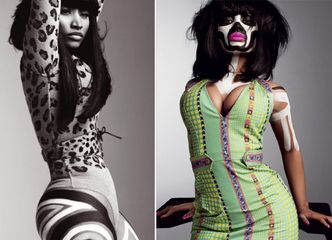 ODCHUDZONA Minaj w "V Magazine"?!