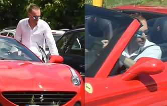 Dumny Gojdź wsiada do swojego Ferrari