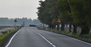 Zderzenie samochodów osobowych. Utrudnienia na trasie Bydgoszcz - Koronowo