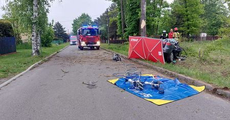 Pięć młodych osób w audi. Tragedia w Pilchowicach