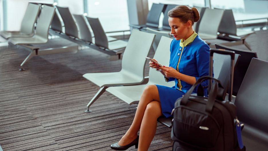 Stewardesa zgłosiła kradzież telefonu - zdjęcie ilustracyjne