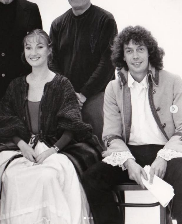 Jane Seymour i Tim Curry w "Amadeuszu" w 1980 roku