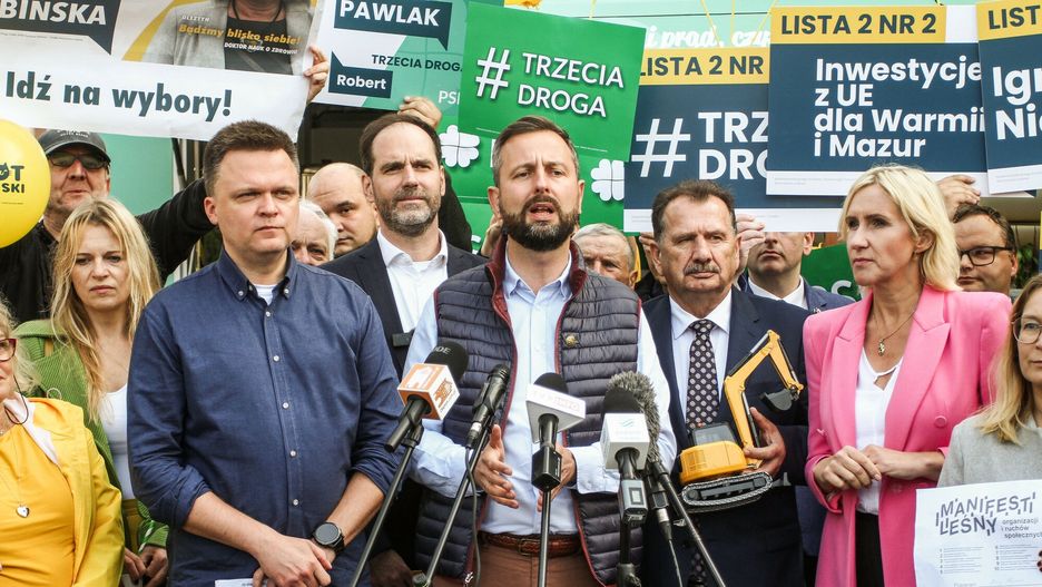 Szymon Hołownia, Władysław Kosiniak-Kamysz, Zbigniew Ziejewski 