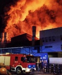 Pożar w fabryce opon. "Straty liczone są w milionach"