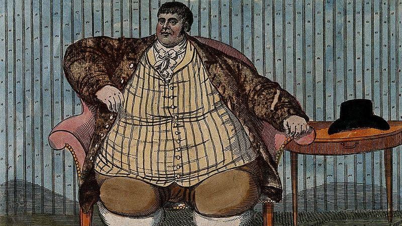 Daniel Lambert ważył 320 kg