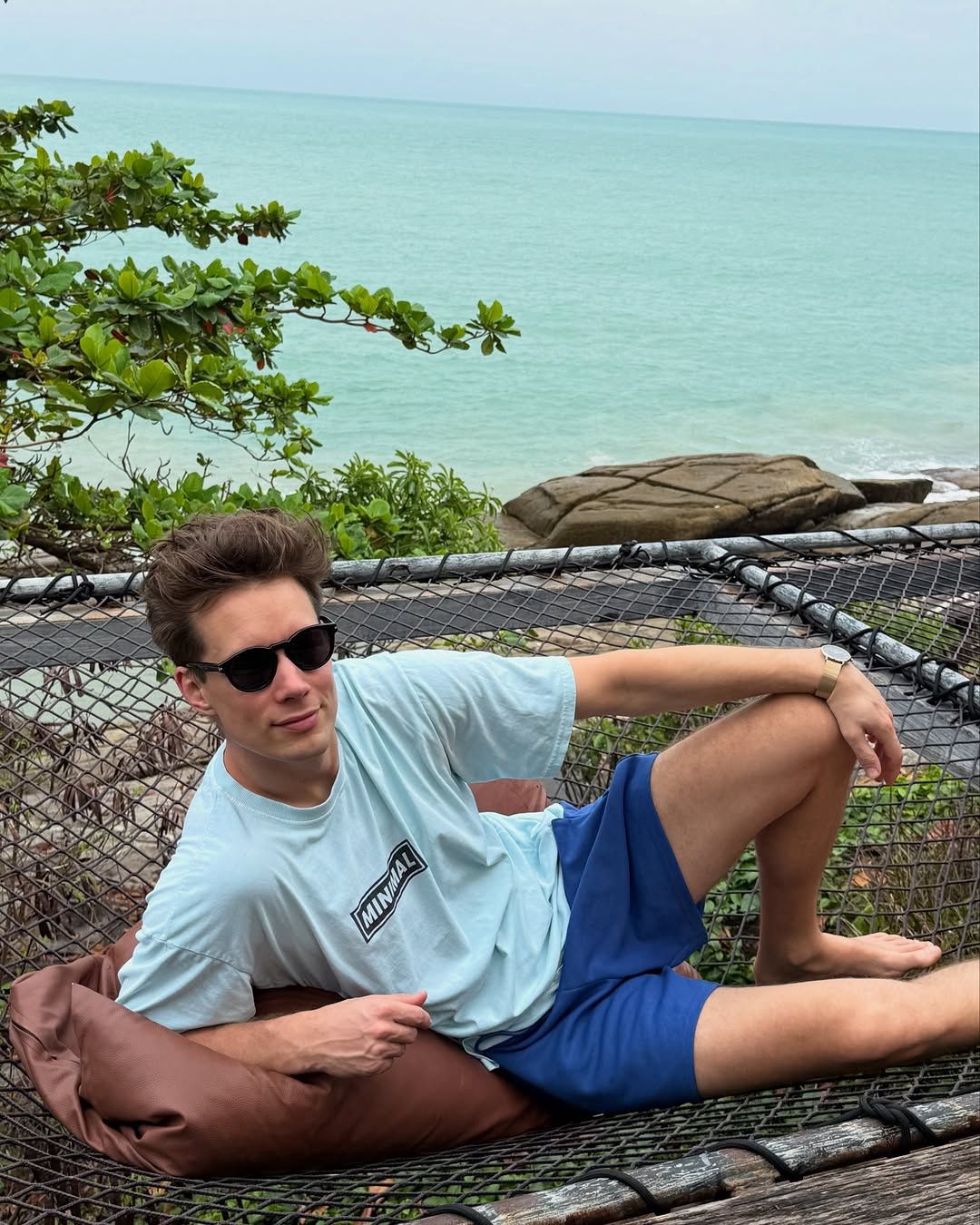 Michał Mikołajczak na wakacjach