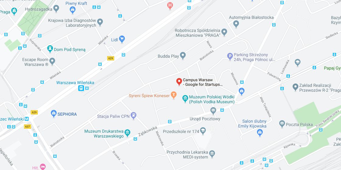 Mapy Google dodatkowo oznaczą sklepy i asortyment. Kolejna aplikacja reklamowa? (fot. Google Maps)