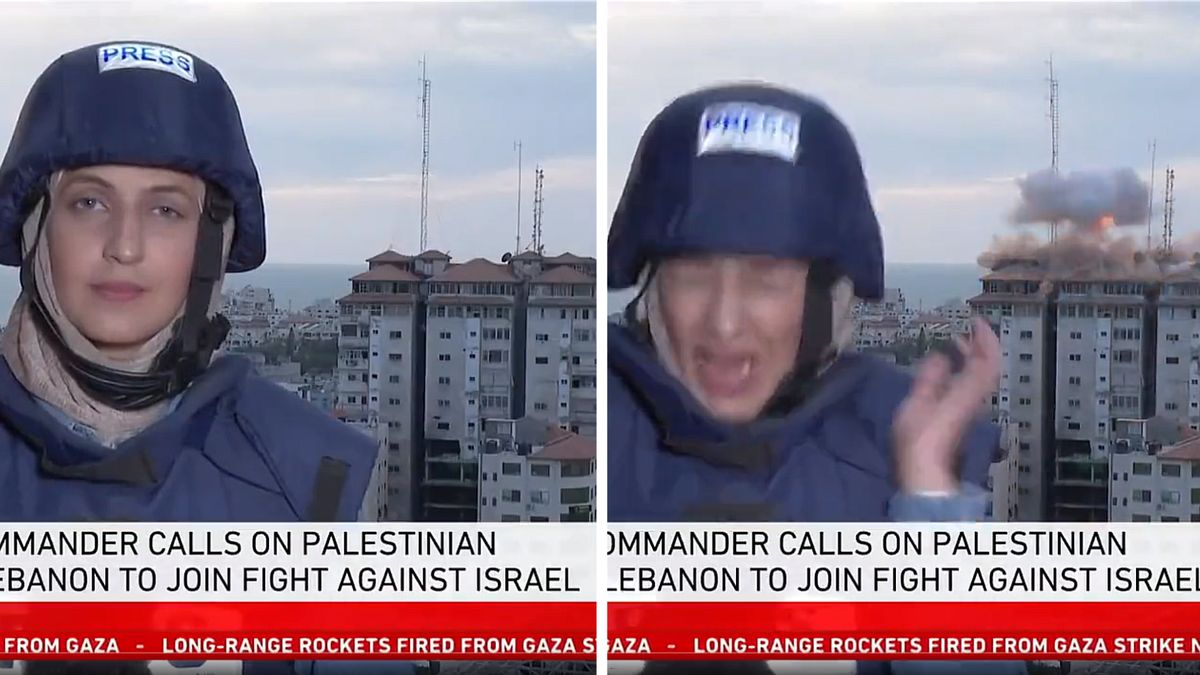 Odwet Izraela wycelowany w symboliczny budynek w Strefie Gazy