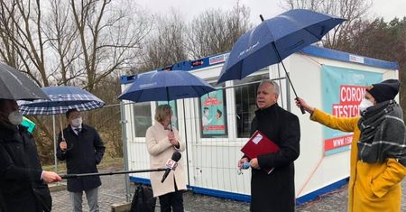 Koronawirus. Niemcy uruchomili dwa centra do wykonywania testów na granicy z Polską