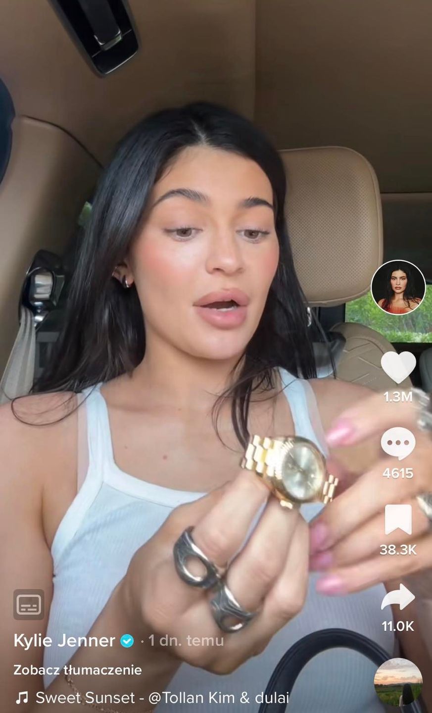 Kylie Jenner podarowała Stormi zegarek warty fortunę