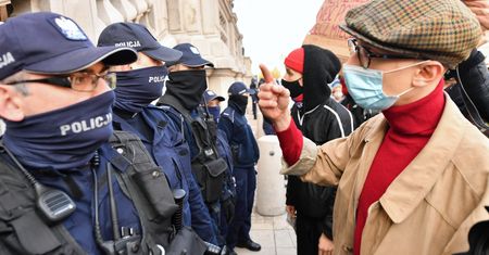 Protest w Warszawie przeciwko orzeczeniu TK ws. aborcji