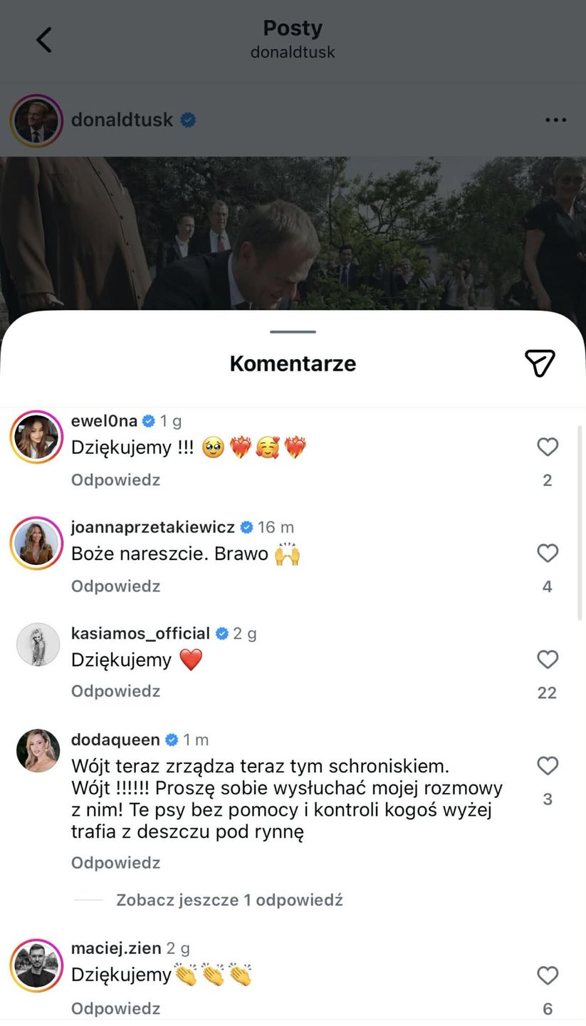 Gwiazdy reagują na zamknięcie schroniska w Sobolewie