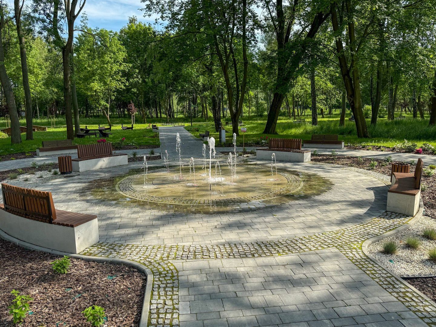 Park w Wolbromiu
