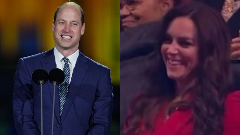 Książę William żartował podczas przemówienia. Reakcja Kate Middleton? Fani piszą o czwartym dziecku... (FOTO)