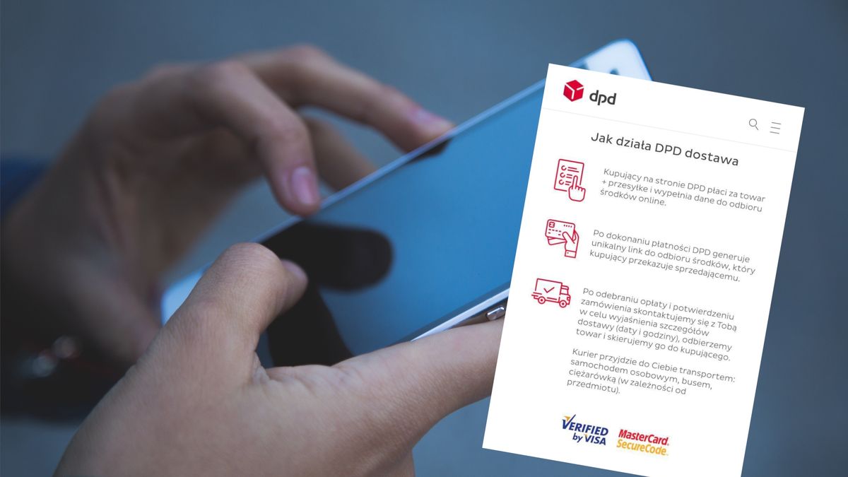 Uwaga na "dostawę DPD"