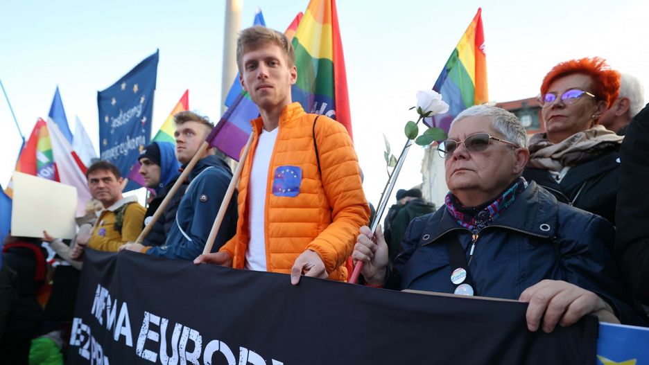 Protest w Warszawie. "Babcia Kasia zatrzymana" 