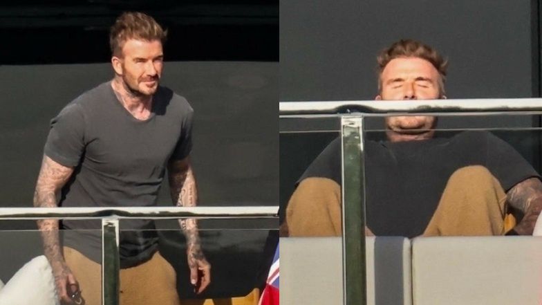 David Beckham znów wygrzewał kości na jachcie