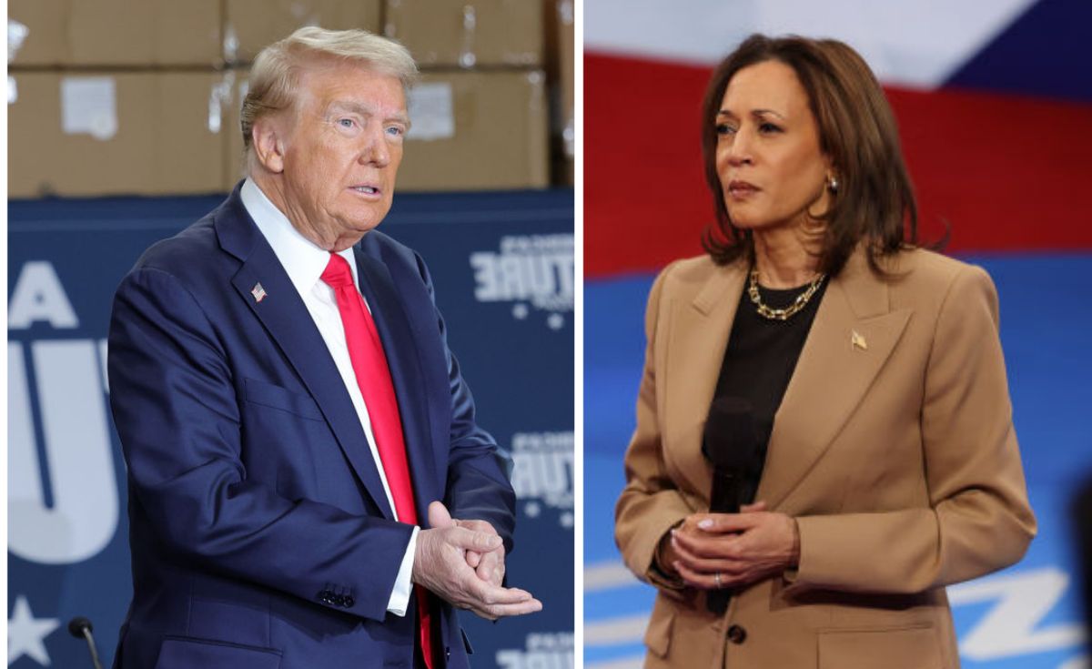 wybory prezydenckie usa, sondaż, Kamala Harris, Donald Trump Amerykanie wskazali. Nowy sondaż