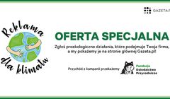 Gazeta.pl ze zmienioną formułą akcji "Reklama dla klimatu"