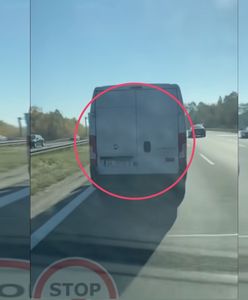 Szokujące nagranie z A4. Kierowca busa blokuje karetkę