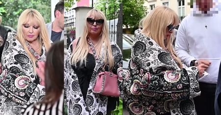 Spóźniona Maryla Rodowicz rozdaje autografy fanom