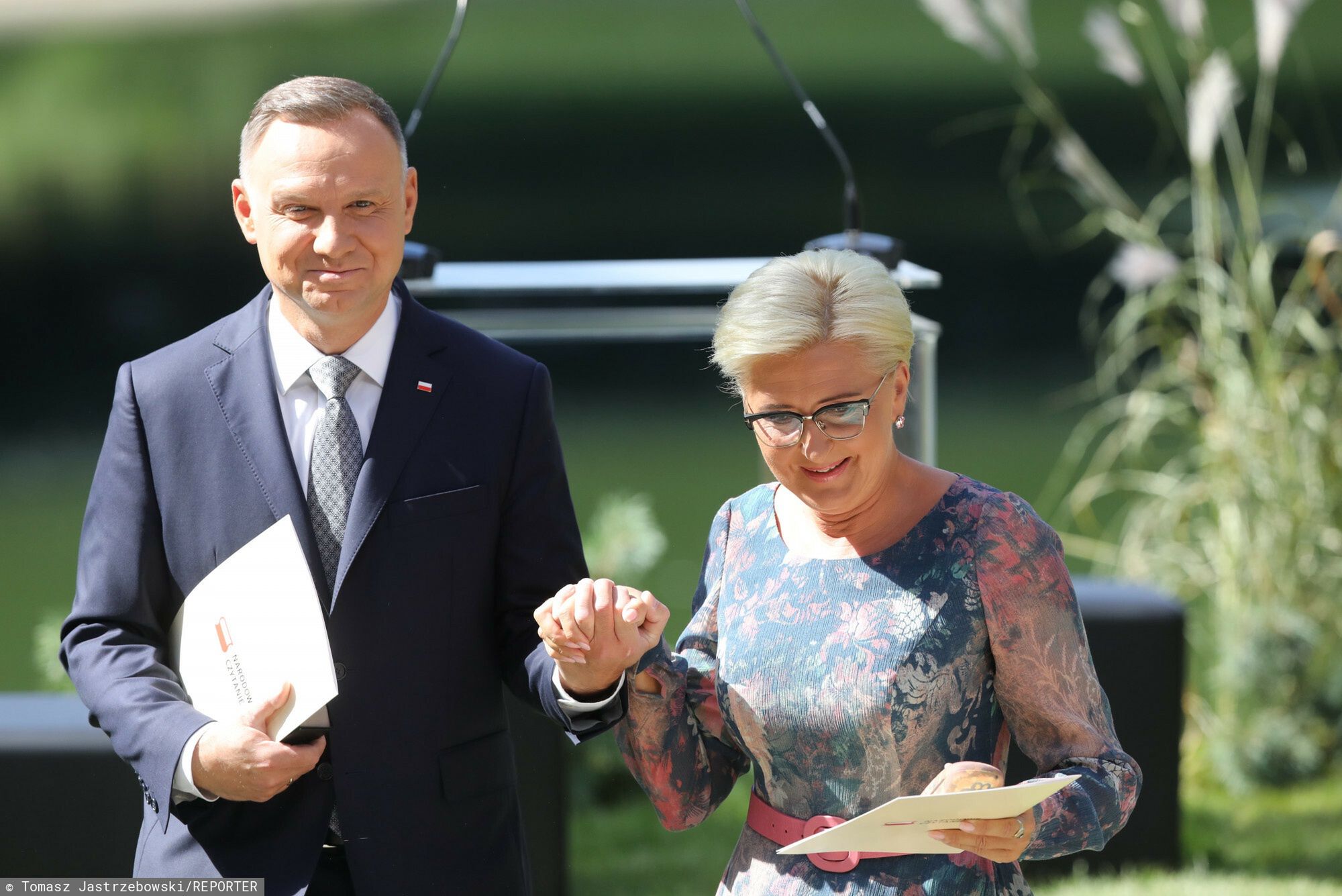 Agata Duda i Andrzej Duda
