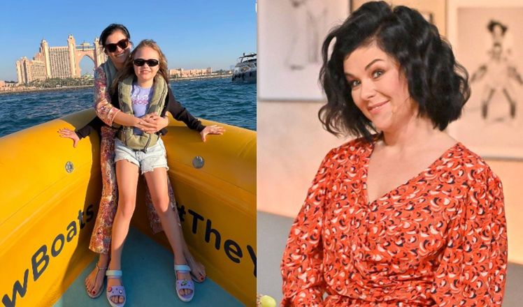 Katarzyna Cichopek wciąż przeżywa wyjazd do Dubaju: córka miała okulary Versace, Kasia reklamowała swoje serum... (FOTO)