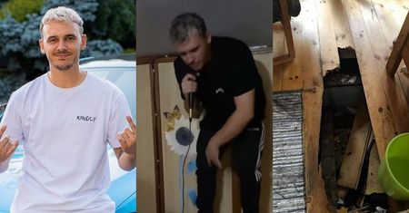 Poczciwy Krzychu z Ekipy Friza ZDEMOLOWAŁ z kolegami domek letniskowy?! Youtuber ODPOWIADA na zarzuty