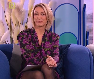 Gafa Anny Kalczyńskiej w "Dzień dobry TVN". Miała błąd w notatkach