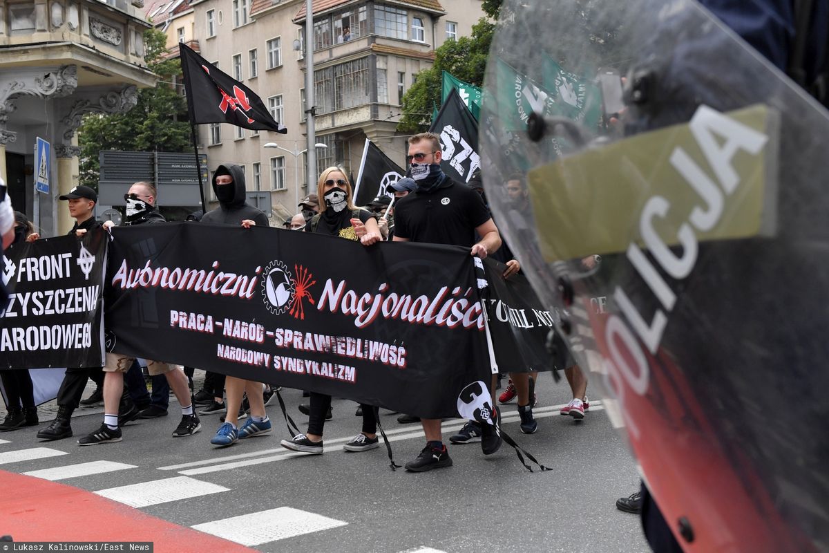 Marsz narodowców w Katowicach. "Katowice miastem nacjonalizmu"