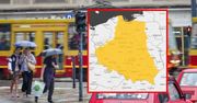 Alerty IMGW dla niemal całej Polski. Burze, ulewy, nawet grad